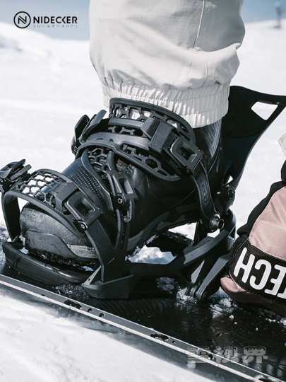【lalent 】NIDECKER Fixações de Snowboard Nidecker Supermatic L - Freestyle