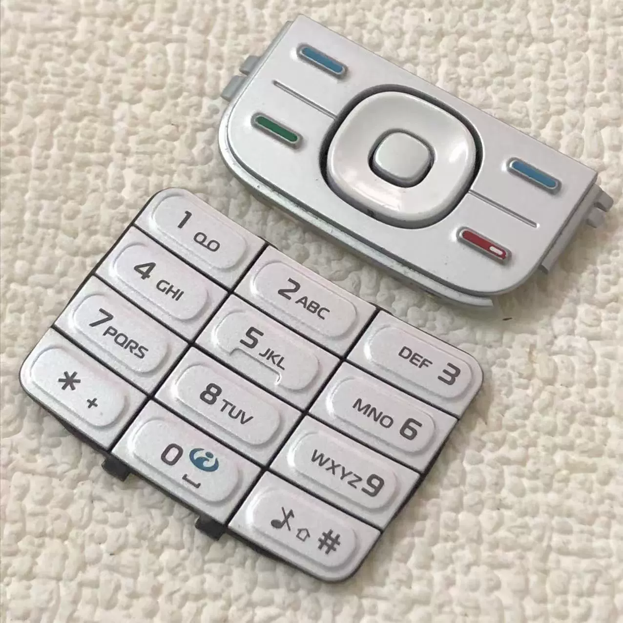 适用原装nokia/诺基亚5300 6270 n71 n93功能键键盘数字按键盘