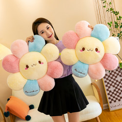 Cute Seat Lumbar Support Cushion Office Car Pillow Headboard Sofa Pillow Chair Cushion Flower Bay Window Decoration