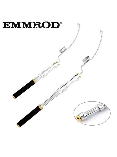Emmrod IZ-L Mini Portable Fishing Rod - Metal Elastic 1.8m