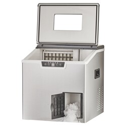 Hengyang Desktop Mini Home-Use Small Commercial Milk Tea Shop 40kg Multi-Functional Ice Maker with Integrated Ice Crushing and Ice Making Functions