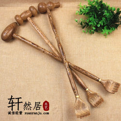 Chicken Wing Wood Scratcher, Solid Sandalwood, Self-Massage Tool for the Elderly, Tapping and Back Massage, Meridian and Acupoint Massage