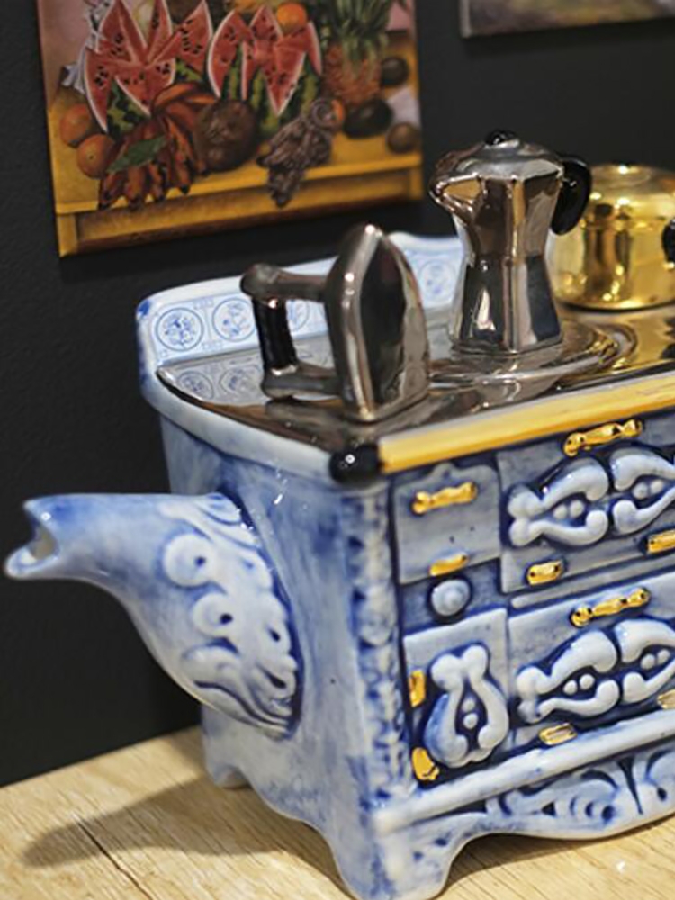 Ceramic 原创手工创意茶壶