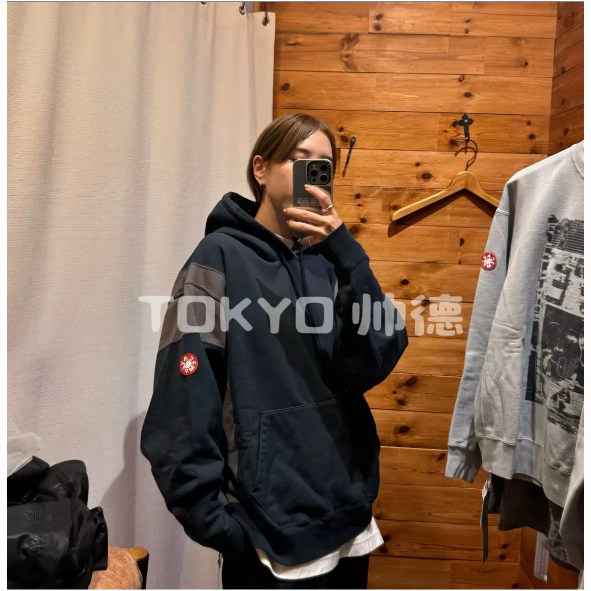 C.E 23AW Slash Cut Zip Sweat-L C.E 23AW Slash Cut Zip Sweat-L