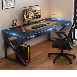 Computer Desk for Home Use, Desktop Study Desk, Bedroom Gaming Desk and Chair Set, Simple Trendy Writing Workstation, Office Desk