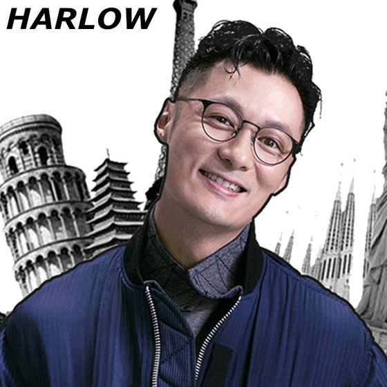 Yu Wenle's same glasses frame men handmade pure titanium myopia glasses Men's tide retro titanium rack personalized literary glasses frame