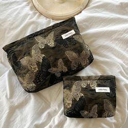 2026 New High-End Cosmetic Bag for Women, Portable Large-Capacity Travel Sanitary Napkin Storage Bag, Small Toiletry Bag