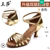 Gold 5.5cm heel 