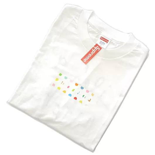 现货】Supreme Damien Hirst Box Logo Tee短袖绝版联名-Taobao