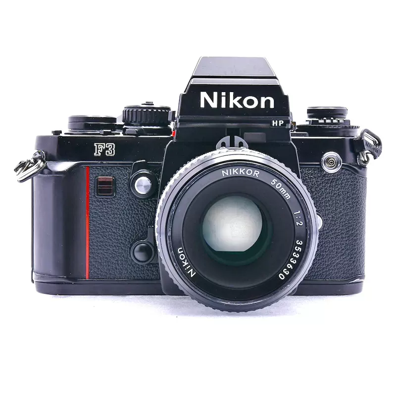 良品Nikon 尼康F3 HP 胶片相机+ Ai 50mm F2镜头套机-Taobao