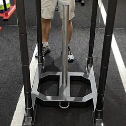 Competition-Powered Sled Push-Pull Training Sled Physical Training Cart 50kg