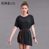 Летняя юбка, черная спортивная одежда, платье, мини-юбка, свободный крой