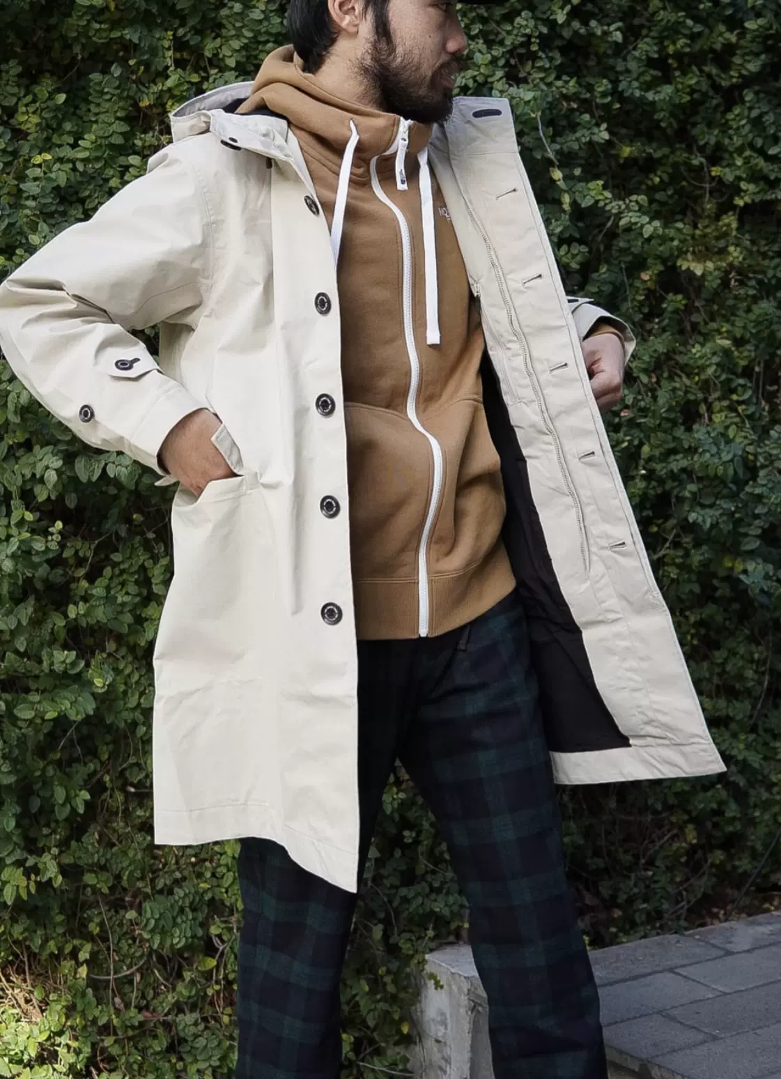 zi magne the north face bold hooded coat THE NORTH FACE◇ZI MAGNE