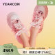 Yierkang Fashion Casual Canvas Shoes for Women 2025 Spring and Summer New High-Soled Thick-Soled Swan Heart Sequin White Shoes
