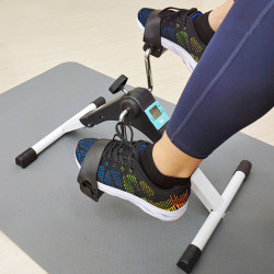 Office Exercise Leg-Slimming Device, Beautiful Legs Mini Silent Home Upper and Lower Body Leg Health Pedal Bike Exercise Bike