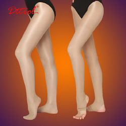 Aerial Yoga Clothing Pearlescent Socks Adult Women's Ballet Dance Glitter Sheen Base Stockings Cheerleading Tights