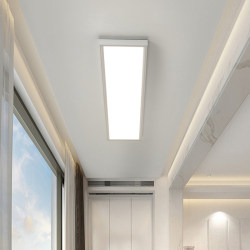 Ultra-Thin Seamless Strip Corridor Ceiling Light Kitchen Entrance Foyer Balcony Light Zhongshan Lighting Fixtures Cloakroom