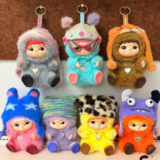 Genuine WAKUKU Maomao Trendy Party Series First Generation Blind Box Wow Kuku Fox Rabbit Plush Second Generation Doll