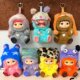 Genuine WAKUKU Maomao Trendy Party Series First Generation Blind Box Wow Kuku Fox Rabbit Plush Second Generation Doll