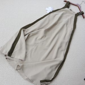 Boutique women's Japanese strap dress summer and autumn ladies' shoulder strap adjustable simple loose temperament dress