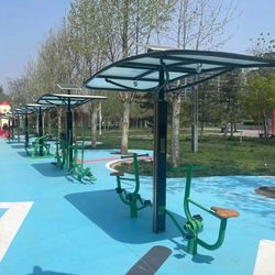 Fitness Equipment for Outdoor Parks, Squares, and Communities, New National Standard Smart Second-Generation Voice-Controlled Fitness Equipment