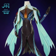 Genshen Xianyun cos phù hợp với Liuyun mượn gió Zhenjun phù hợp với cosplay game anime trang phục Liyue quần áo quần áo nữ