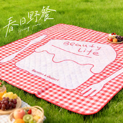 Picnic Mat, Moisture-Proof, Waterproof, Thickened Camping Outdoor Mat, Lawn Tent, Foldable Portable Spring Outing Park Grass Mat