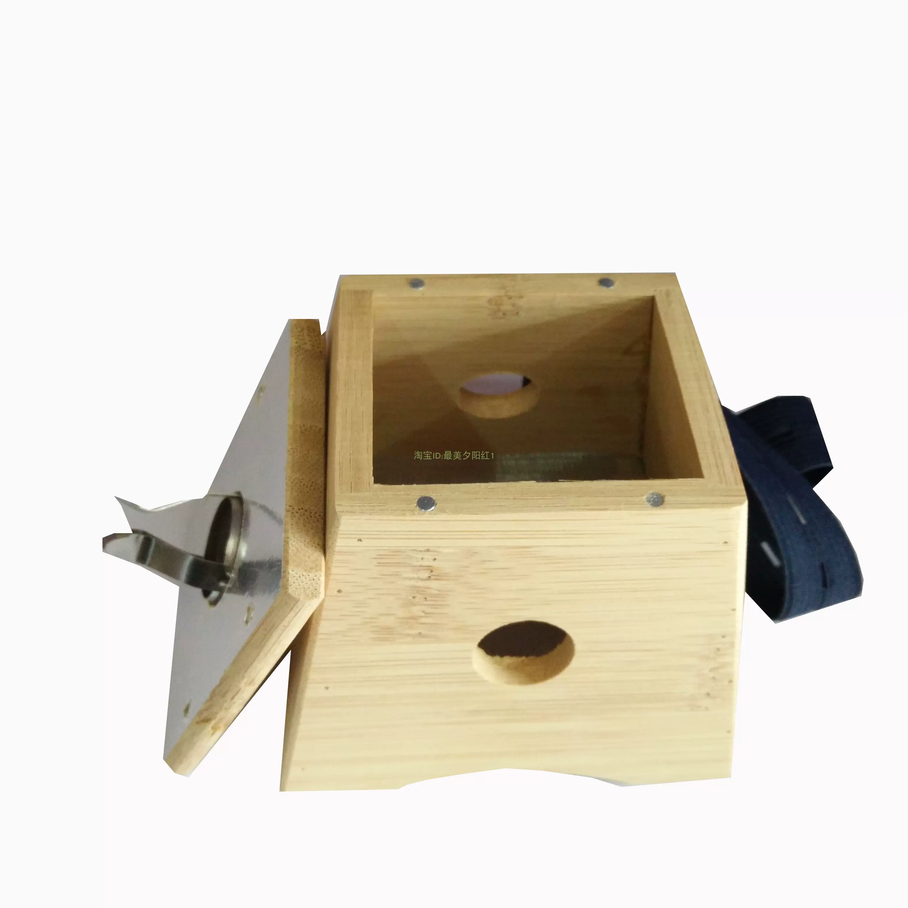 艾灸盒子木制腹部宫寒随身灸罐熏蒸艾条家用仪竹制艾炙熏通用全身