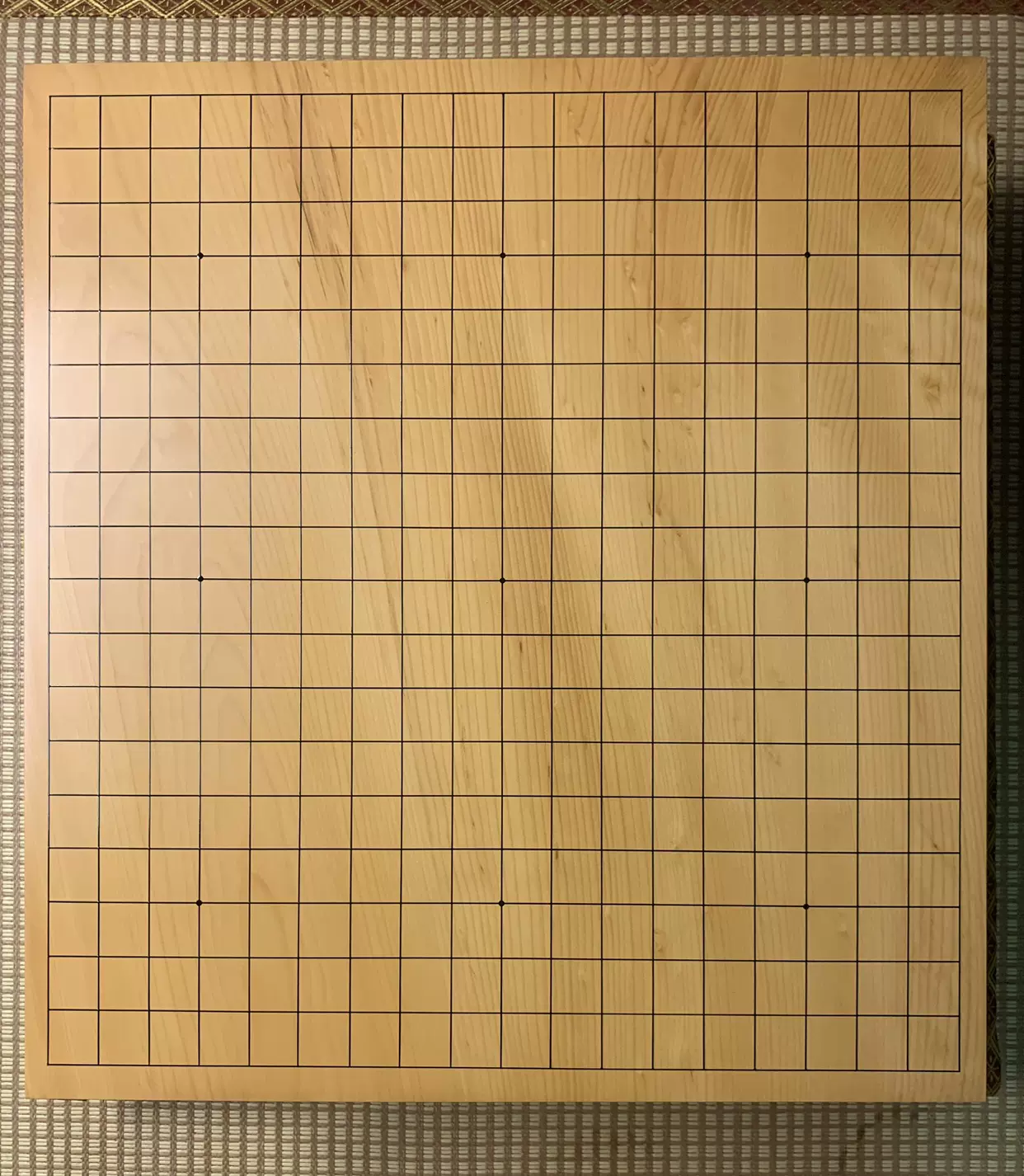 ストアアクティビテ 本榧 卓上棋盤 将棋 柾目 19 - その他