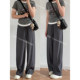Clearance at a loss, no return or exchange for simple and high-end commuter suit casual pants draped and three-dimensional tailoring trousers for women