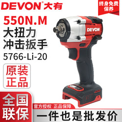 Dayou 5766 Electric Wrench Rechargeable High-Torque Impact Wrench Lithium Battery Auto Repair Brushless Tool