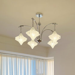 Bauhaus Star Living Room Chandelier 2026 New Model Main Light Creative Korean Style High-End French Bedroom Chandelier