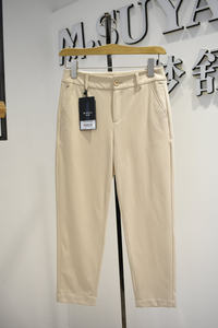 
Brand women's pants 2026 spring new style 11288206 counter casual fashion elastic slim pencil eight-quarter pants