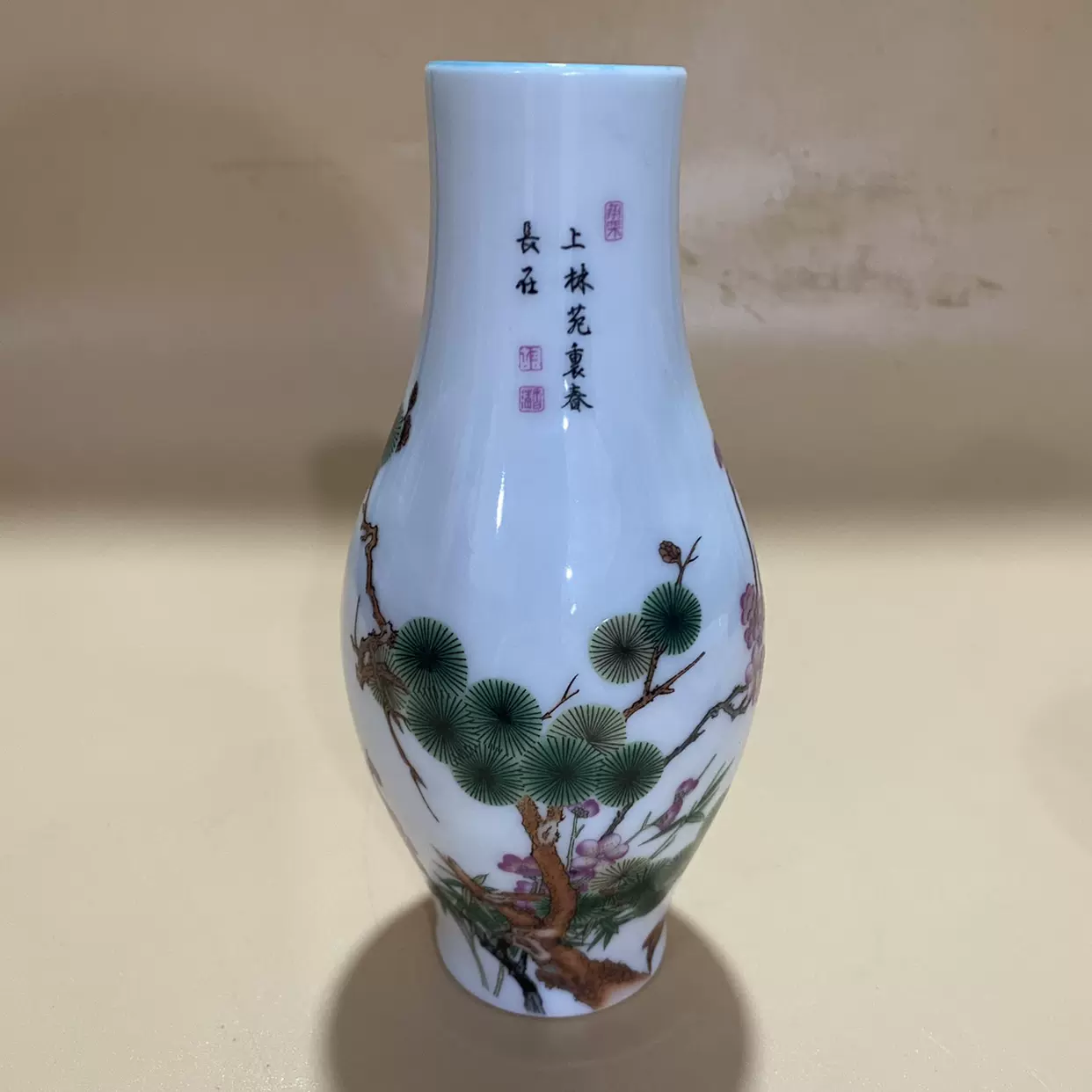 中国 色絵 桃蝙蝠 紋 香合 【公式通販】