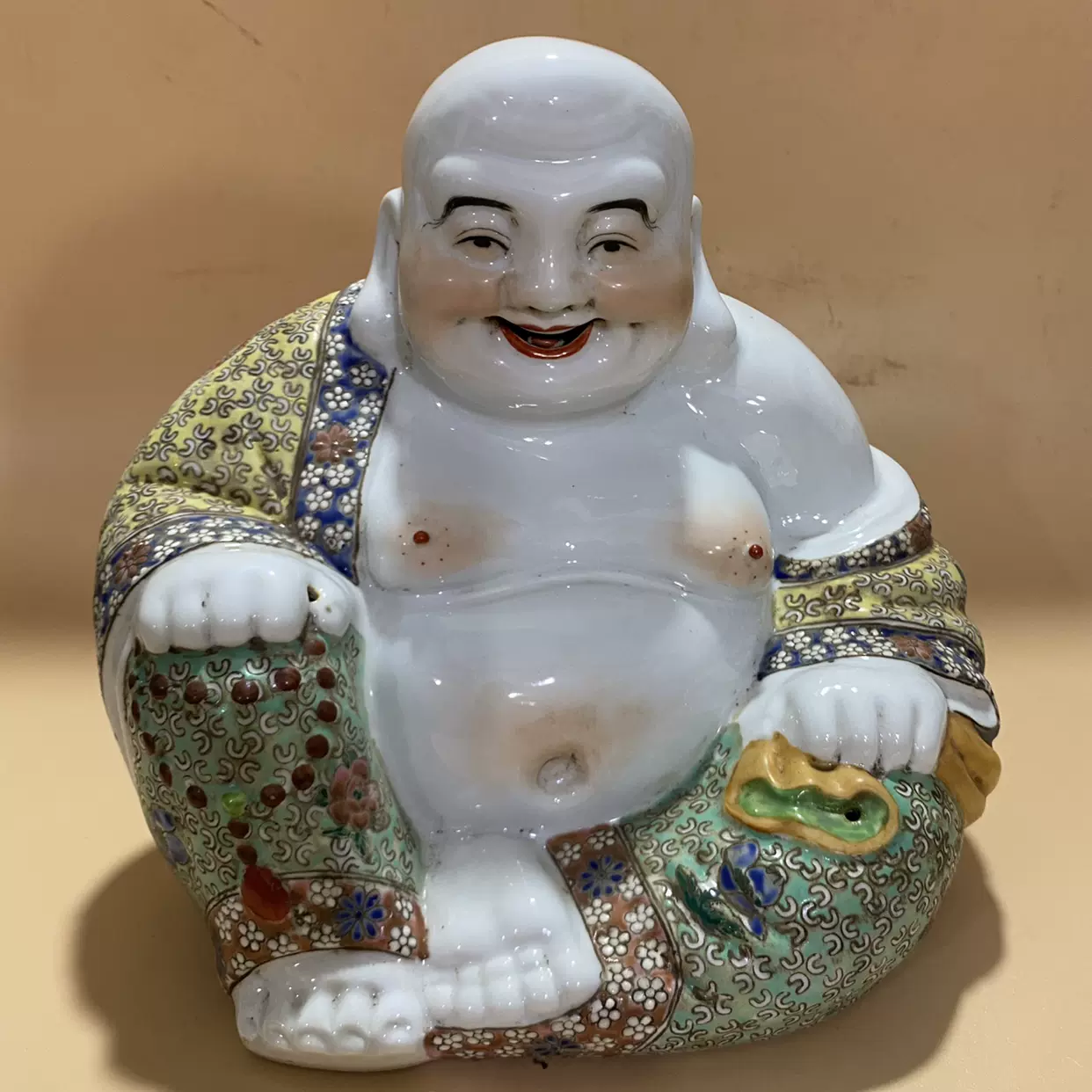 置物　弥勒佛 粉彩人物 置物 弥勒佛 粉彩人物 粉彩瓷器彌勒佛- Top 50件粉彩