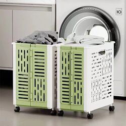 Foldable Dirty Laundry Basket, Dirty Clothes Storage Basket, Laundry Basket, Bathroom Clothes Organizer