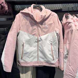 
24 winter women's velvet three-proof technology hooded warm two-piece set three-in-one sports windbreaker 462440208