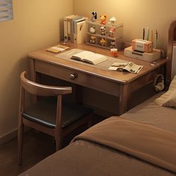 Meng Xiaoxiong Solid Wood Desk 70/80/90cm Study Table Small Apartment Writing Desk Home Office Desk