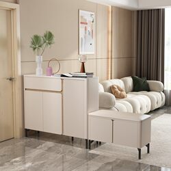 Yangman Double-Sided Shoe Cabinet for Home Entrance, Large Capacity Entryway Cabinet, Partition Cabinet, New 2025 Popular Model Storage Cabinet