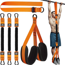 Pull-Up Assist Belt Home Fitness Horizontal Bar Auxiliary Trainer Human Resistance Band Tension Rope Elastic Band