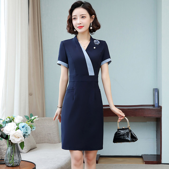 Professional dress summer work clothes beautician workplace women s