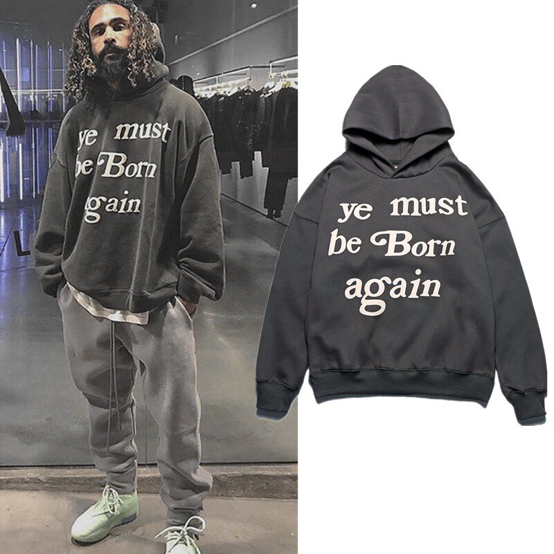 CPFM Rebirth Foam Letter Hoodie Fleece Winter Coat