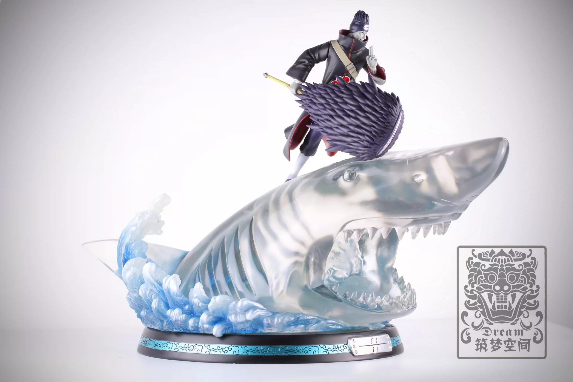 火影忍者雕像筑梦空间鬼鲛尾兽三尾鲛肌筑梦gk