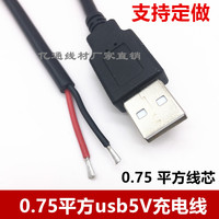 Bold USB Charging Line | Single Head Tin Wire For Power Supply