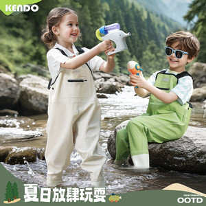 
Sea jumpsuits children play with water jumpsuits, sea equipment, wading suits, one-piece water pants, kindergarten sand and water suits