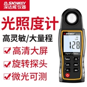 Máy đo ánh sáng kỹ thuật số Shendawei SW-582 Máy đo ánh sáng có độ chính xác cao Máy đo ánh sáng môi trường Máy đo độ sáng cầm tay