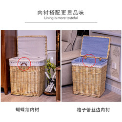 Storage Basket Dirty Clothes Basket Rattan Woven Dirty Clothes Storage Basket Dirty Clothes Hamper Toy Storage Basket Basket
