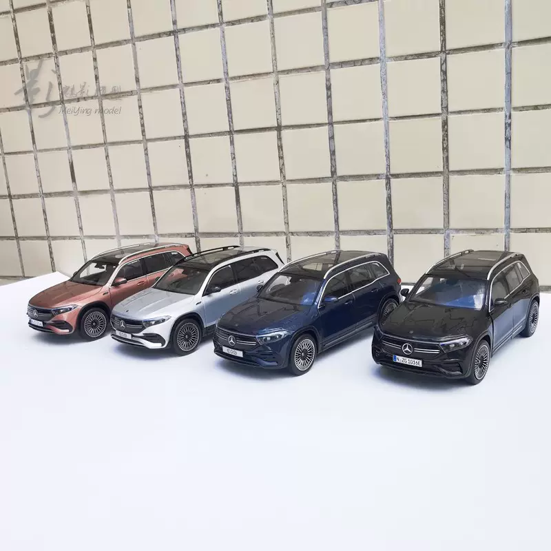 NZG原厂1:18 奔驰BENZ EQB 纯电SUV 海外版#合金双开门汽车模型-Taobao