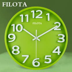 Fashionable and Creative Silent Wall Clock, Modern Minimalist Clock, Personalized Digital Clock, Living Room Quartz Clock, Cartoon Children's Room