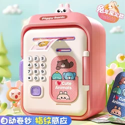 Girl's Little Princess Piggy Bank 2025 New Model Only Deposits No Withdrawals Children's Password Internet-Famous Savings Bank for Boys